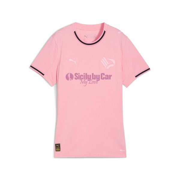 Palermo F.C. Replika damskiej koszulki domowej 25/26 PUMA. Czerwone t-shirty damskie Puma, l, bez wzorów, bez kołnierzyka. Za 349.00 zł.