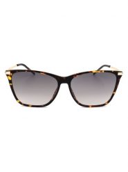 Hugo Boss Damskie okulary przeciwsłoneczne w kolorze brązowo-szarym rozmiar: 58. Brązowe okulary przeciwsłoneczne damskie Hugo Boss. Za 295.99 zł.