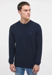 Męski Sweter Mustang Style Emil C Basic Total Eclipse 1014115 5226. Swetry męskie Mustang, m, bez wzorów, bez kołnierzyka. Za 159.99 zł.