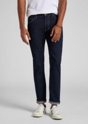 MĘSKIE SPODNIE JEANSOWE LEE DAREN BUTTON FLY RINSE L706NI36 112140662. Spodnie materiałowe męskie Lee, bez wzorów, z jeansu. Za 239.99 zł.