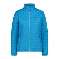 Kurtka damska turystyczna CMP 31Z5366. Niebieskie kurtki damskie CMP, l, bez wzorów, z poliamidu, bez kaptura. Za 249.99 zł.