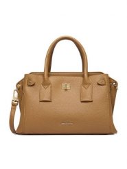 GINO ROSSI Torebka EO-LX20081 Brązowy. Brązowe torebki klasyczne damskie Gino Rossi, bez wzorów, z materiału, bez dodatków. Za 329.99 zł.