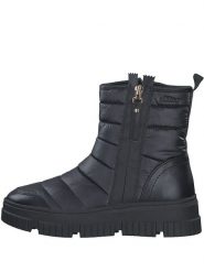 S.Oliver Botki zimowe w kolorze czarnym rozmiar: 37. Czarne botki damskie S.Oliver, na zimę, z materiału, bez obcasa, bez zapięcia. Za 198.95 zł.