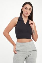 Top damski PLEIN SPORT. Topy damskie Plein Sport, s, bez wzorów, bez kołnierzyka. Za 379.00 zł.