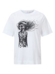 Rich & Royal Koszulka w kolorze białym rozmiar: M. Białe bluzki damskie Rich & Royal, m, bez wzorów, bez kołnierzyka. Za 126.15 zł.