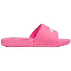 Klapki Puma Cool Cat 2.0 390881 08 różowe. Czerwone klapki damskie bez wzorów, z syntetyku, bez obcasa. Za 137.98 zł.