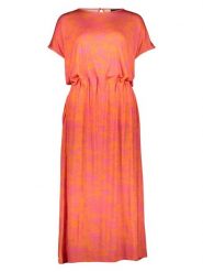 Miss goodlife Sukienka "Pink Jungle" w kolorze koralowo-jasnoróżowym rozmiar: S. Czerwone sukienki damskie miss goodlife, s, bez wzorów, z bawełny, bez kołnierzyka, bez ramiączek, maxi. Za 195.99 zł.