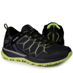 Buty męskie trekkingowe HI-TEC ULTRA TERRA. Czarne buty trekkingowe męskie Hi-tec, bez zapięcia. Za 209.00 zł.