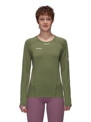 Mammut Koszulka funkcyjna "Aenergy FL" w kolorze khaki rozmiar: XL. Brązowe bluzki sportowe damskie Mammut, xl, z materiału, bez kołnierzyka, bez ramiączek. Za 199.95 zł.