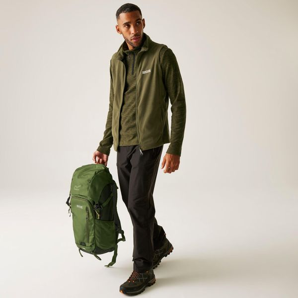 Kamizelka turystyczna męska Tobias. Brązowe kamizelki męskie Regatta, m, z polaru. Za 149.50 zł.