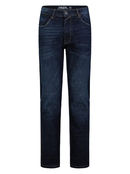 Sublevel Dżinsy - Regular fit - w kolorze granatowym rozmiar: W30/L32. Niebieskie jeansy damskie Sublevel, z podwyższonym stanem. Za 134.95 zł.