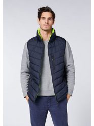 Chiemsee Kamizelka pikowana w kolorze granatowym rozmiar: L. Niebieskie kamizelki męskie Chiemsee, l. Za 161.34 zł.