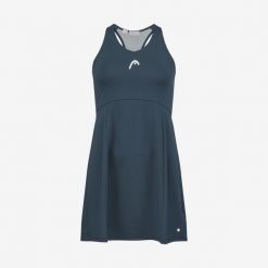 Sukienka ze spodenkami do tenisa damska SPIRIT HEAD. Niebieskie sukienki damskie HEAD, l, bez wzorów, sportowe, bez kołnierzyka, bez ramiączek, sportowe. W wyprzedaży za 337.30 zł.