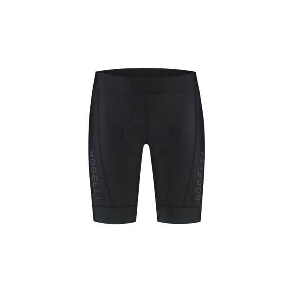 Spodenki rowerowe bez szelek Essential III. Czarne szorty męskie Rogelli, bez wzorów, sportowe. Za 316.00 zł.