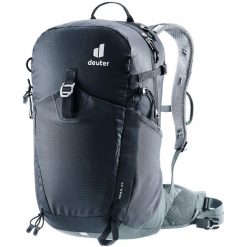 Plecak górski Deuter Trail 25 - blk/shale. Czarne plecaki damskie Deuter, bez wzorów. Za 492.99 zł.