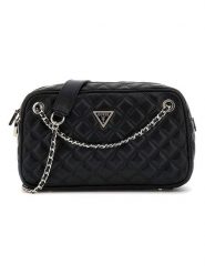 Guess Torebka w kolorze czarnym - 28 x 24 x 10 cm rozmiar: onesize. Czarne torebki klasyczne damskie Guess, z aplikacjami, z materiału, pikowane, bez dodatków. Za 426.99 zł.