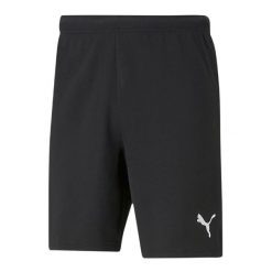 Męskie Spodenki TeamRISE. Czarne szorty męskie Puma, bez kołnierzyka. Za 154.99 zł.