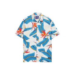 Koszula Superdry hawaïenne. Niebieskie koszule męskie Superdry., m, bez wzorów, z bawełny, bez kołnierzyka, bez ramiączek. Za 275.35 zł.