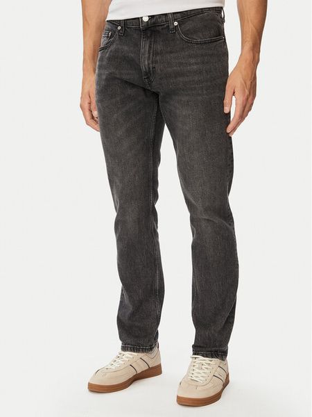 Tommy Jeans Jeansy Scanton DM0DM23341 Szary ciemny Slim Fit. Szare jeansy męskie Tommy Jeans. Za 331.99 zł.