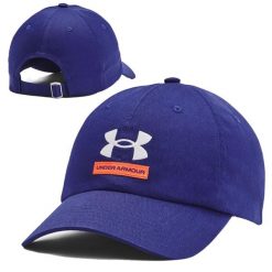 Czapka z daszkiem męska Under Armour Branded Hat. Niebieskie czapki męskie Under Armour, bez wzorów, sportowe. W wyprzedaży za 79.65 zł.