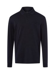 James koszulka polo z długim rękawem Mężczyźni Bawełna niebieski, XXXL. Niebieskie koszulki męskie z długim rękawem James, m, z bawełny. Za 129.95 zł.