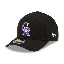 Czapka z daszkiem New Era 9forty Colorado Rockies MLB Plyr Rep MC. Białe czapki męskie New Era, bez wzorów, z materiału, klasyczne. Za 174.00 zł.