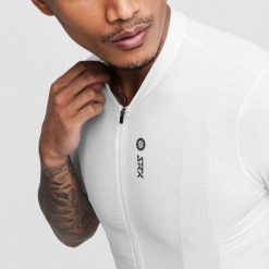 Koszulka rowerowa męska SRX II Manila ultralekka. Białe t-shirty sportowe męskie SIROKO, l, z materiału, bez ramiączek, rowerowe. Za 296.00 zł.