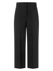 More & More Spodnie w kolorze czarnym rozmiar: 42. Czarne spodnie materiałowe damskie MORE & MORE, bez wzorów, z materiału, z podwyższonym stanem. Za 126.99 zł.