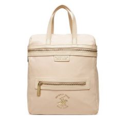 Plecak Beverly Hills Polo Club. Brązowe plecaki damskie Beverly Hills Polo Club, bez wzorów. Za 129.99 zł.