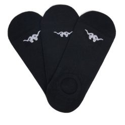 Stopki Kappa. Czarne skarpetki damskie Kappa, bez wzorów. Za 24.99 zł.