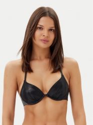 Niebieskie Bikini Biustonosz z Wiązaniem i Figi z Dodatkową Siateczkową Narzutką Zarionea. Niebieskie bikini damskie Renee, z aplikacjami. W wyprzedaży za 71.99 zł.