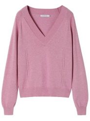TATUUM Sweter w kolorze różowym rozmiar: XL. Różowe swetry klasyczne damskie Tatuum, xl, z bawełny, bez kołnierzyka. Za 167.28 zł.