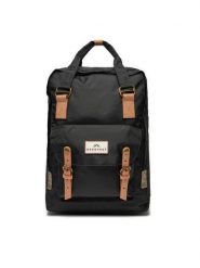 Doughnut Plecak Macaroon Large Jungle D011JG2-0003-F Czarny. Czarne plecaki damskie Doughnut, bez wzorów, z materiału, sportowe. Za 269.99 zł.