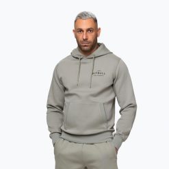 Bluza męska Pitbull Sampson Hooded Sweatshirt. Szare bluzy z kapturem męskie PITBULL, m, z bawełny. Za 279.99 zł.