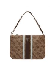 Guess Torebka PW7583 P6474 Brązowy. Brązowe torebki klasyczne damskie Guess, z aplikacjami, ze skóry, bez dodatków. Za 264.99 zł.
