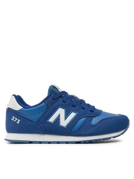 New Balance Sneakersy YC373VO2 Niebieski. Niebieskie buty sportowe chłopięce New Balance, ze skóry, bez zapięcia. Za 189.99 zł.