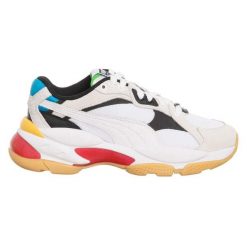 PUMA LQD Cell Epsilon WH ZLN 0779 – unisex buty sportowe biały/czarny/czerwony. Białe buty sportowe na co dzień damskie Puma, bez wzorów, ze skóry, do biegania. Za 357.99 zł.