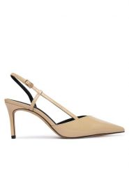 Aldo Szpilki Vivennia 14296260 Beżowy. Brązowe szpilki Aldo, bez wzorów, ze skóry, bez obcasa. Za 359.99 zł.