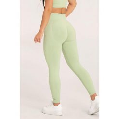Legginsy fitness damskie Gym Glamour push up 2.0. Zielone legginsy damskie GYM GLAMOUR, xs, bez wzorów. Za 169.99 zł.