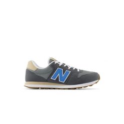 Buty sportowe sneakersy męskie New Balance 500. Białe buty sportowe na co dzień męskie New Balance, bez zapięcia, trekkingowe. W wyprzedaży za 297.00 zł.