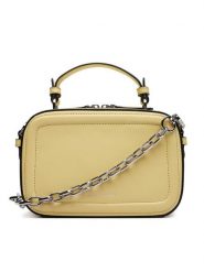 KARL LAGERFELD Torebka B1W30269 Żółty. Żółte listonoszki damskie Karl Lagerfeld, bez wzorów, ze skóry, bez dodatków. Za 1,299.00 zł.