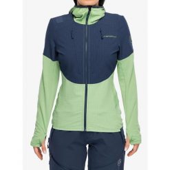 Bluza z kapturem damska La Sportiva Session Tech Hoody. Zielone bluzy z kapturem damskie La Sportiva, na zimę. Za 572.19 zł.