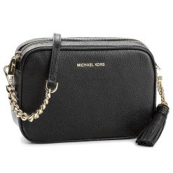Torebka MICHAEL Michael Kors. Czarne listonoszki damskie MICHAEL Michael Kors, bez wzorów, bez dodatków. Za 669.99 zł.