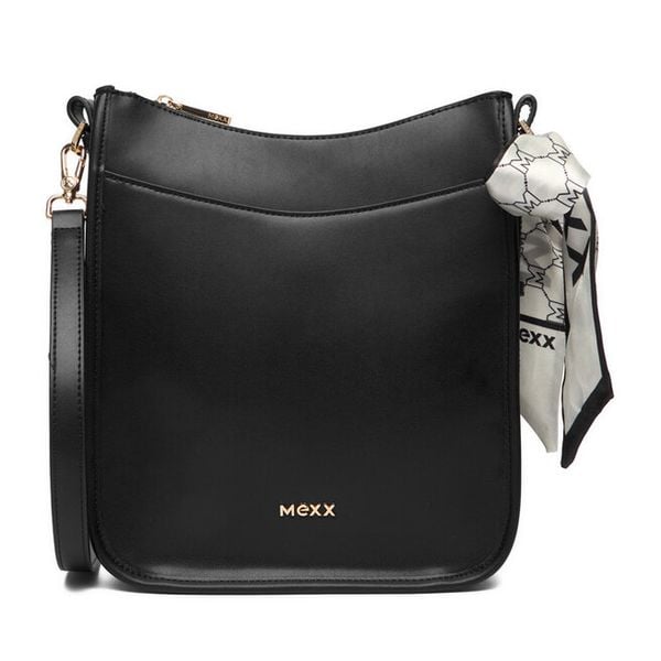 Torebka MEXX. Czarne listonoszki damskie Mexx, bez wzorów, bez dodatków. Za 199.99 zł.