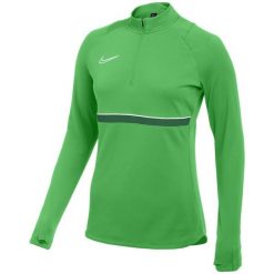 Kurtka Kobieta Nike Academy 21 zielony. Zielone kurtki damskie Nike, l, bez wzorów, z materiału, bez kaptura. Za 201.20 zł.