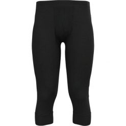 Legginsy termoaktywne męskie Odlo MERINO 200. Czarne bielizna termoaktywna męska Odlo, m, bez wzorów, z materiału. Za 306.49 zł.
