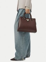 Nine West Torebka CEO-TRUE GRACE-LDA9866 Brązowy. Brązowe torebki klasyczne damskie Nine West, bez wzorów, ze skóry, bez dodatków. Za 299.99 zł.