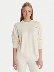 Guess Sweter W6RR55 Z2V62 Écru Regular Fit. Swetry klasyczne damskie Guess, m, z wiskozy, bez kołnierzyka. Za 389.99 zł.