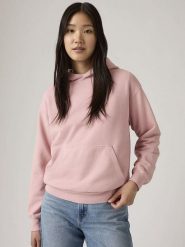 Levi's Bluza w kolorze jasnoróżowym rozmiar: S. Różowe bluzy z kapturem damskie Levi's, s. Za 139.95 zł.