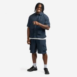 Koszulka z seersuckera unisexe, Lifetech. Niebieskie t-shirty sportowe męskie Decathlon, na wiosnę, l, ze skóry, bez ramiączek. Za 149.99 zł.